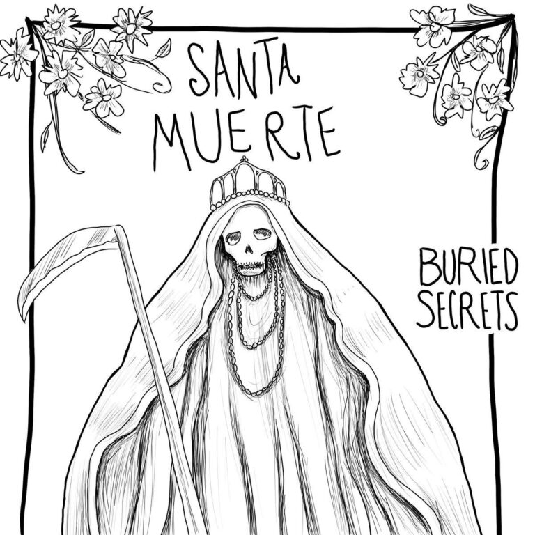 A leader of Mexican folk saint cult ‘La Santa Muerte’ is killed at an altar to the skeletal figure