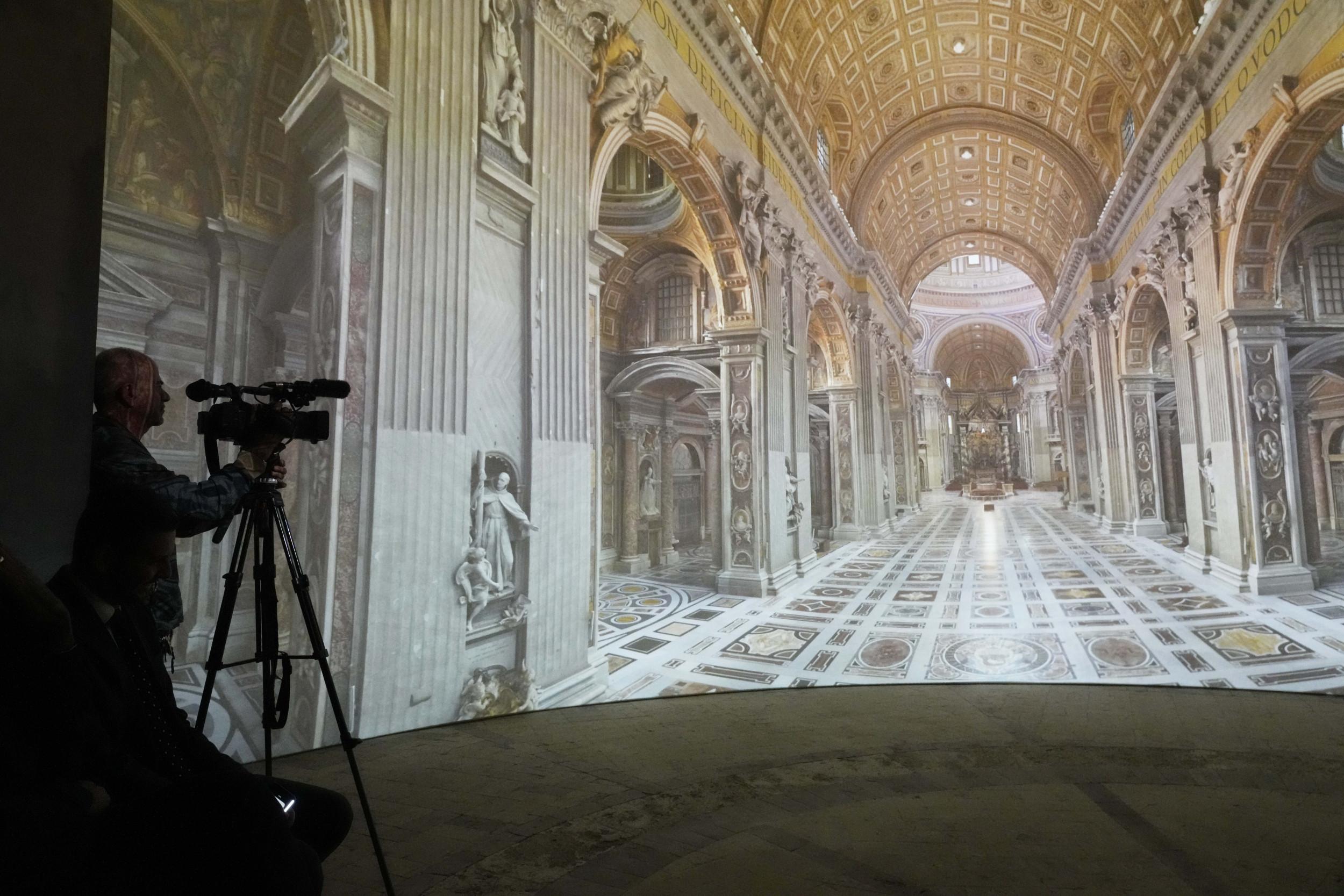 Vatican creates exhibit that will replicate St. Peter’s Basilica using AI